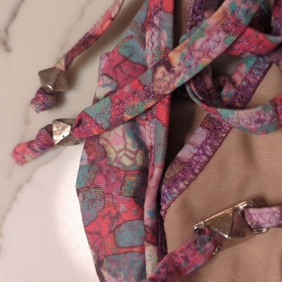 Cyn & Luca Multi-Coloured Silver Stud Embellished Size M - Picture 5 of 5